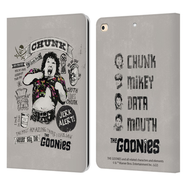 The Goonies Graphics Character Art Leather Book Wallet Case Cover For Apple iPad 9.7 2017 / iPad 9.7 2018
