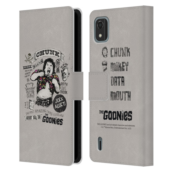 The Goonies Graphics Character Art Leather Book Wallet Case Cover For Nokia C2 2nd Edition