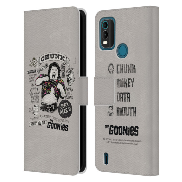 The Goonies Graphics Character Art Leather Book Wallet Case Cover For Nokia G11 Plus