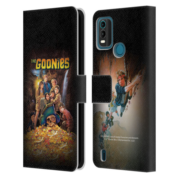 The Goonies Graphics Poster Leather Book Wallet Case Cover For Nokia G11 Plus