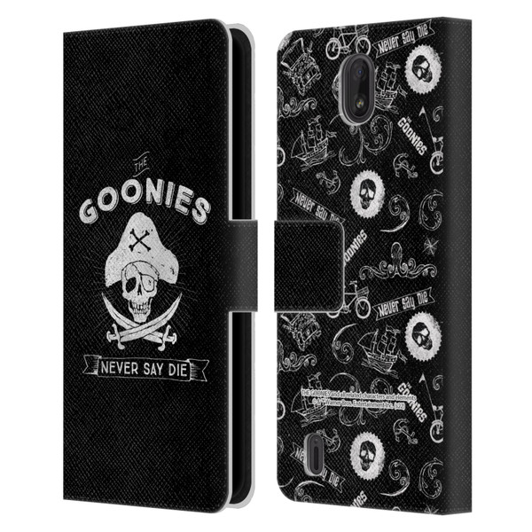 The Goonies Graphics Logo Leather Book Wallet Case Cover For Nokia C01 Plus/C1 2nd Edition