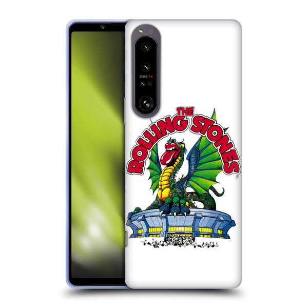 The Rolling Stones Key Art Dragon Soft Gel Case for Sony Xperia 1 IV