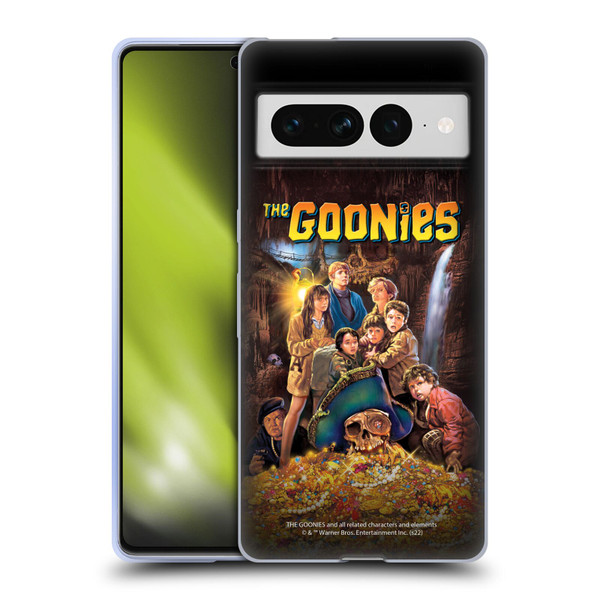 The Goonies Graphics Poster Soft Gel Case for Google Pixel 7 Pro