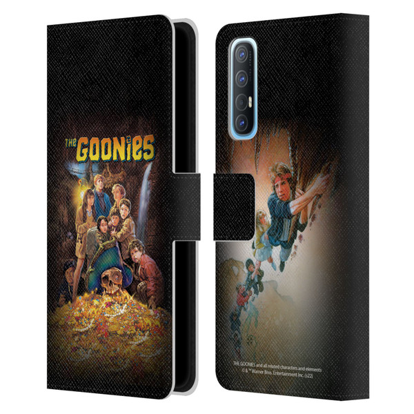 The Goonies Graphics Poster Leather Book Wallet Case Cover For OPPO Find X2 Neo 5G