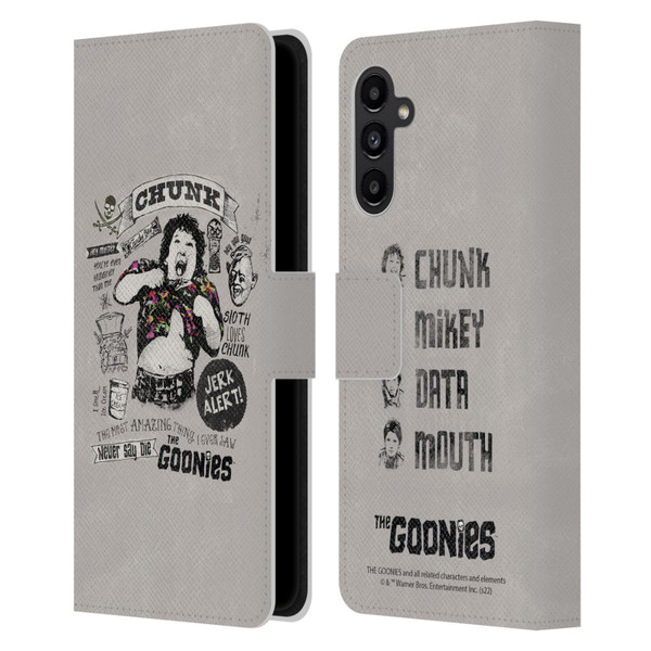 The Goonies Graphics Character Art Leather Book Wallet Case Cover For Samsung Galaxy A13 5G (2021)