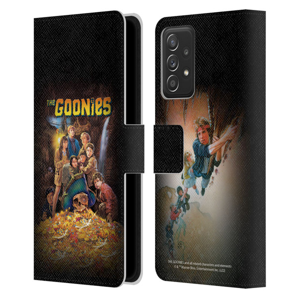 The Goonies Graphics Poster Leather Book Wallet Case Cover For Samsung Galaxy A53 5G (2022)