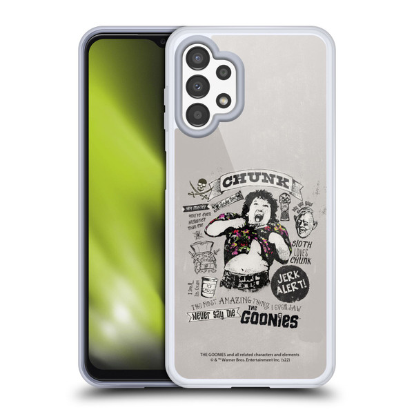 The Goonies Graphics Character Art Soft Gel Case for Samsung Galaxy A13 (2022)
