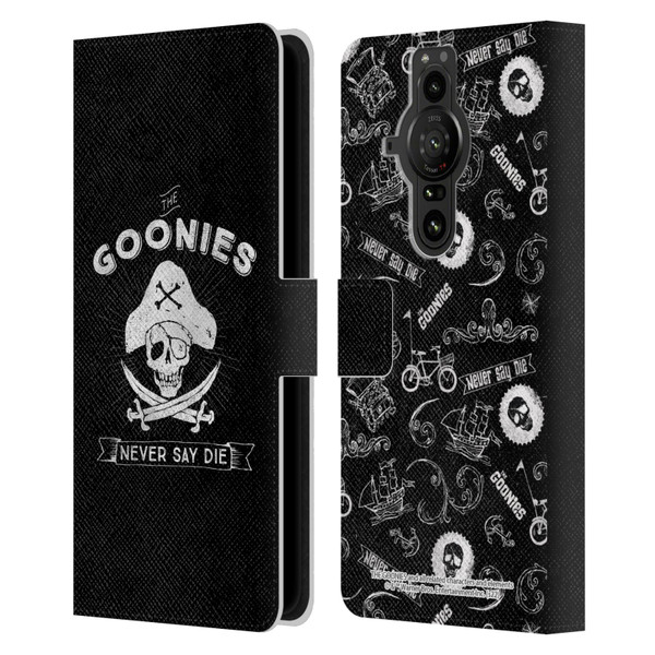 The Goonies Graphics Logo Leather Book Wallet Case Cover For Sony Xperia Pro-I