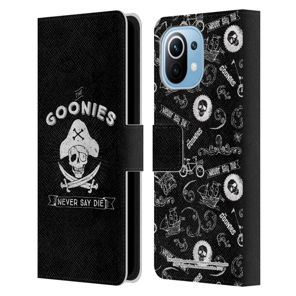 The Goonies Graphics Logo Leather Book Wallet Case Cover For Xiaomi Mi 11