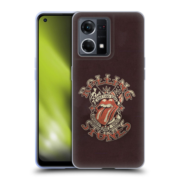 The Rolling Stones Tours Tattoo You 1981 Soft Gel Case for OPPO Reno8 4G