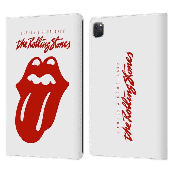 The Rolling Stones Graphics Ladies and Gentlemen Movie Leather Book Wallet Case Cover For Apple iPad Pro 11 2020 / 2021 / 2022