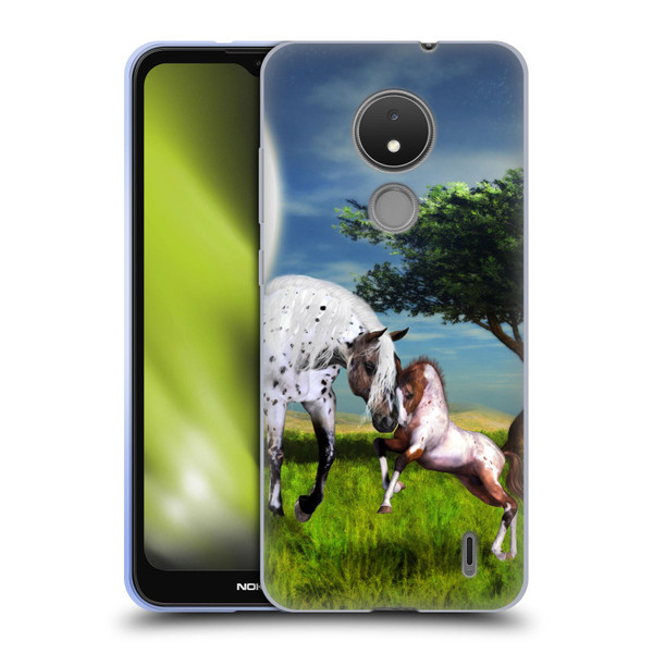 Simone Gatterwe Horses Love Forever Soft Gel Case for Nokia C21