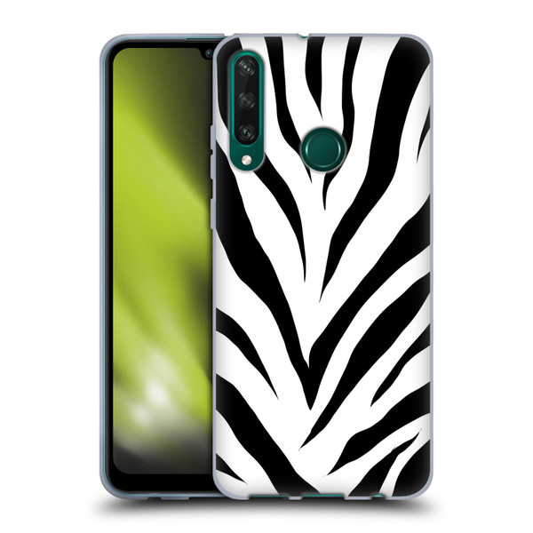 Grace Illustration Animal Prints Zebra Soft Gel Case for Huawei Y6p