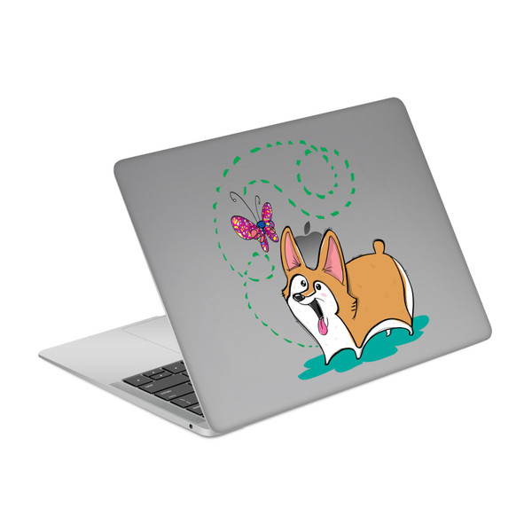Grace Illustration Dogs Corgi Vinyl Sticker Skin Decal Cover for Apple MacBook Air 13.3" A1932/A2179