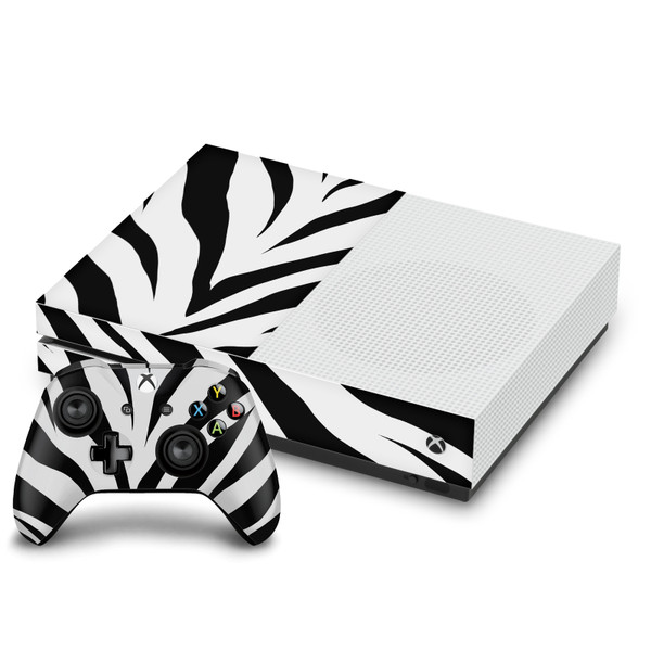 Grace Illustration Art Mix Zebra Vinyl Sticker Skin Decal Cover for Microsoft One S Console & Controller