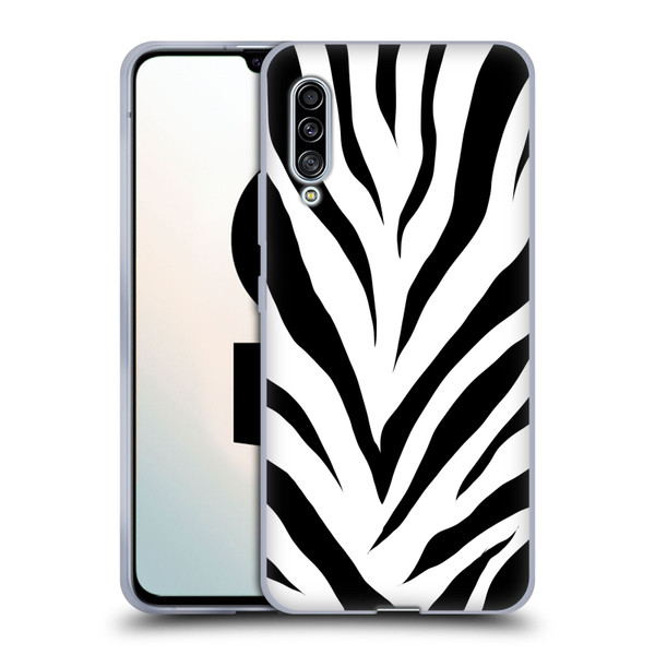 Grace Illustration Animal Prints Zebra Soft Gel Case for Samsung Galaxy A90 5G (2019)