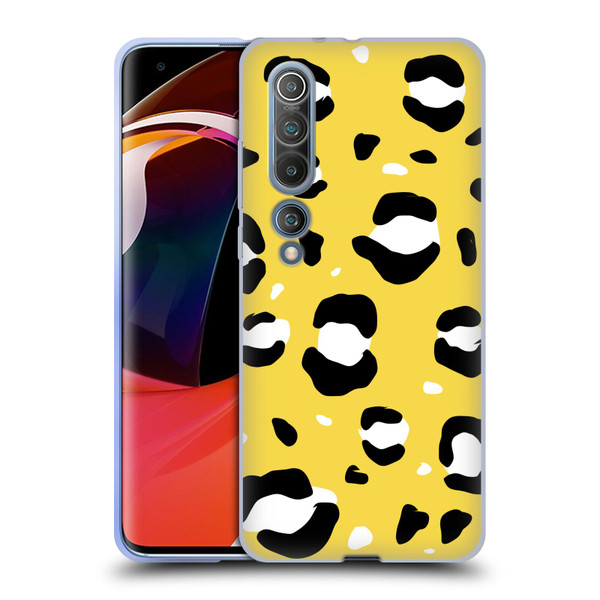 Grace Illustration Animal Prints Yellow Leopard Soft Gel Case for Xiaomi Mi 10 5G / Mi 10 Pro 5G