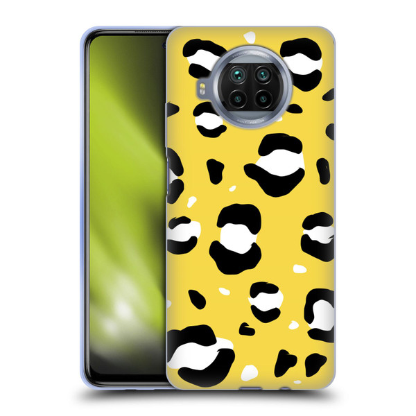 Grace Illustration Animal Prints Yellow Leopard Soft Gel Case for Xiaomi Mi 10T Lite 5G