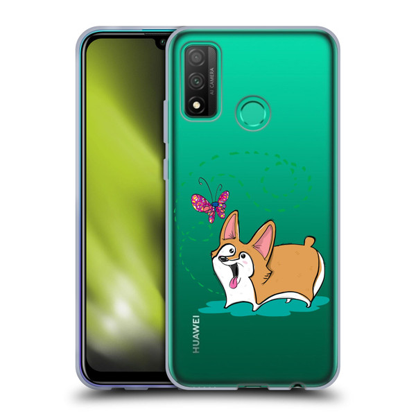 Grace Illustration Dogs Corgi Soft Gel Case for Huawei P Smart (2020)