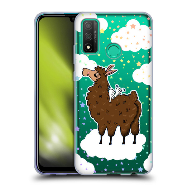 Grace Illustration Llama Pegasus Soft Gel Case for Huawei P Smart (2020)