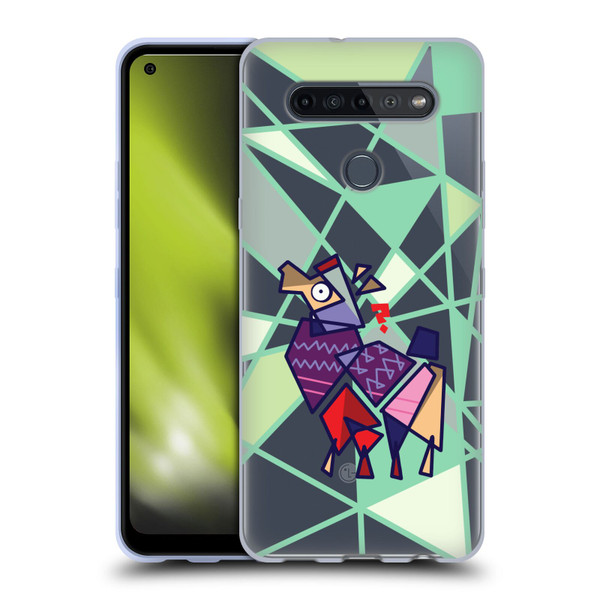Grace Illustration Llama Cubist Soft Gel Case for LG K51S