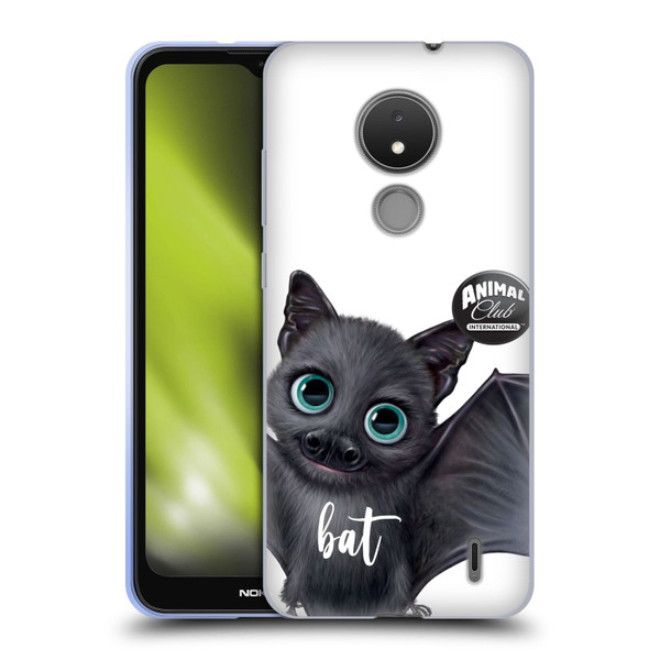 Animal Club International Faces Bat Soft Gel Case for Nokia C21