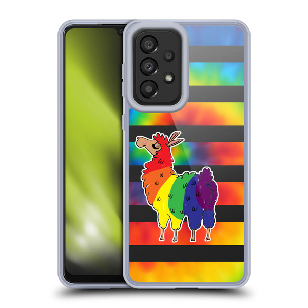 Grace Illustration Llama Pride Soft Gel Case for Samsung Galaxy A33 5G (2022)