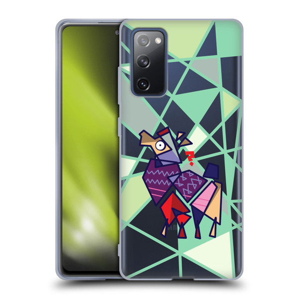 Grace Illustration Llama Cubist Soft Gel Case for Samsung Galaxy S20 FE / 5G