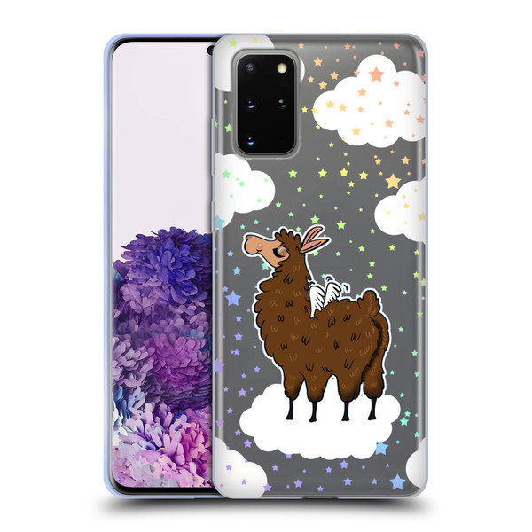 Grace Illustration Llama Pegasus Soft Gel Case for Samsung Galaxy S20+ / S20+ 5G