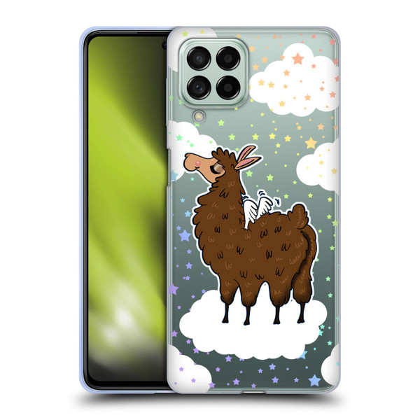Grace Illustration Llama Pegasus Soft Gel Case for Samsung Galaxy M53 (2022)