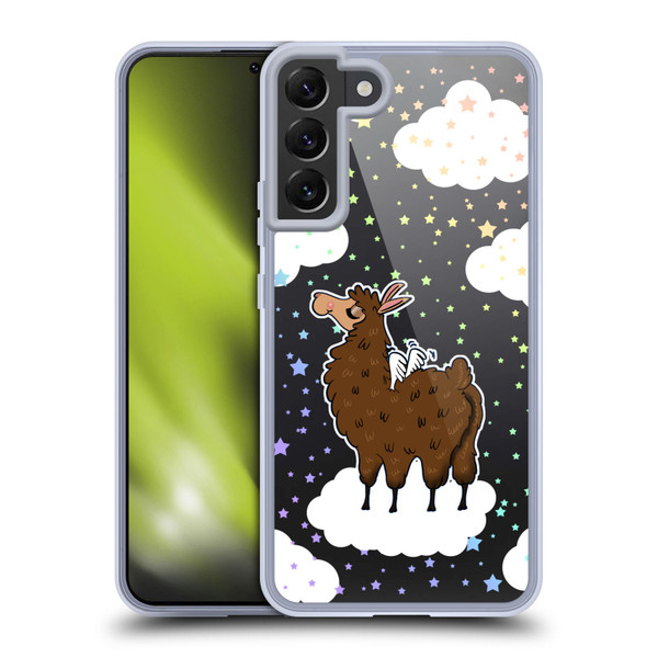 Grace Illustration Llama Pegasus Soft Gel Case for Samsung Galaxy S22+ 5G