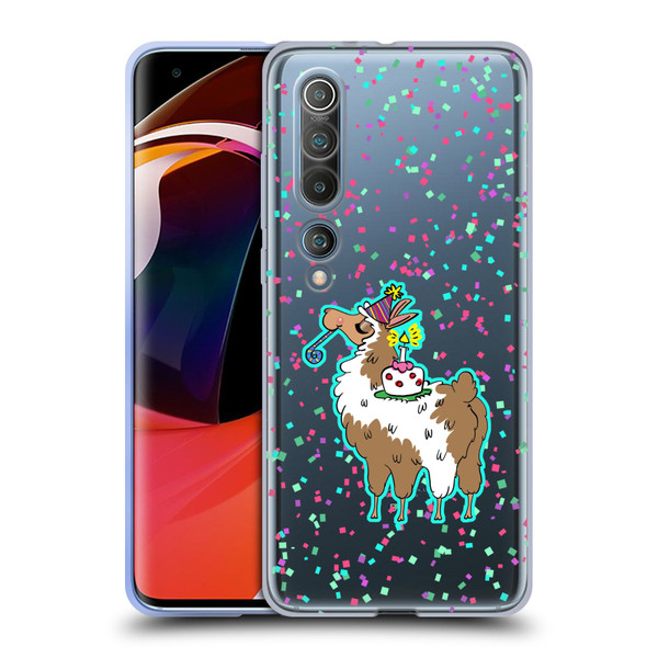 Grace Illustration Llama Birthday Soft Gel Case for Xiaomi Mi 10 5G / Mi 10 Pro 5G