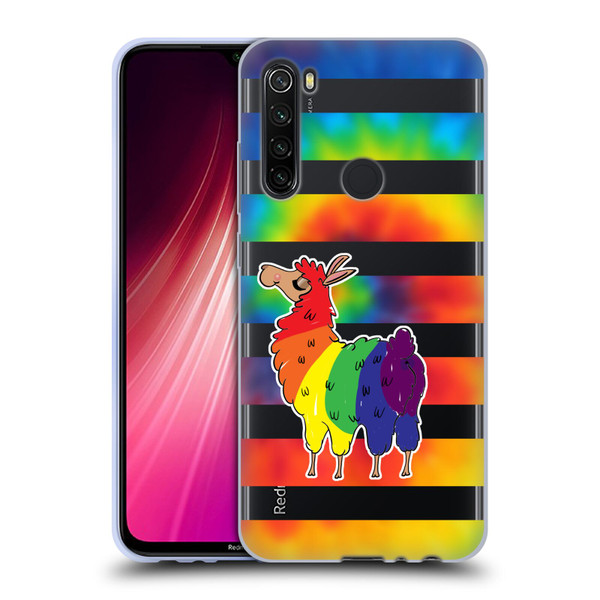 Grace Illustration Llama Pride Soft Gel Case for Xiaomi Redmi Note 8T