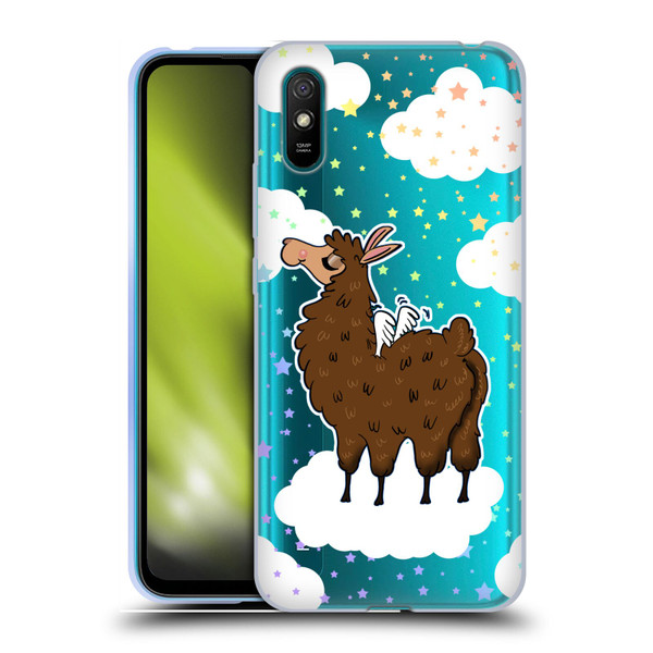 Grace Illustration Llama Pegasus Soft Gel Case for Xiaomi Redmi 9A / Redmi 9AT