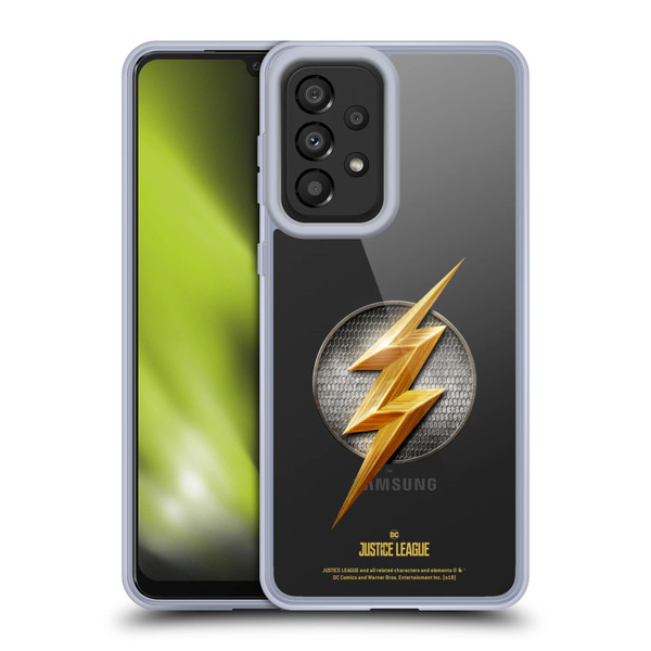Justice League Movie Logos The Flash Soft Gel Case for Samsung Galaxy A33 5G (2022)