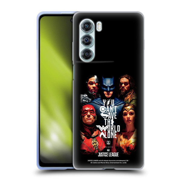 Justice League Movie Posters You Can't Save Soft Gel Case for Motorola Edge S30 / Moto G200 5G
