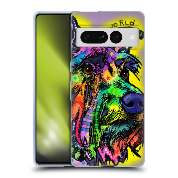 Dean Russo Dogs 3 My Schnauzer Soft Gel Case for Google Pixel 7 Pro