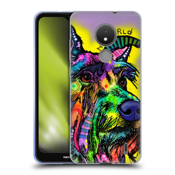 Dean Russo Dogs 3 My Schnauzer Soft Gel Case for Nokia C21