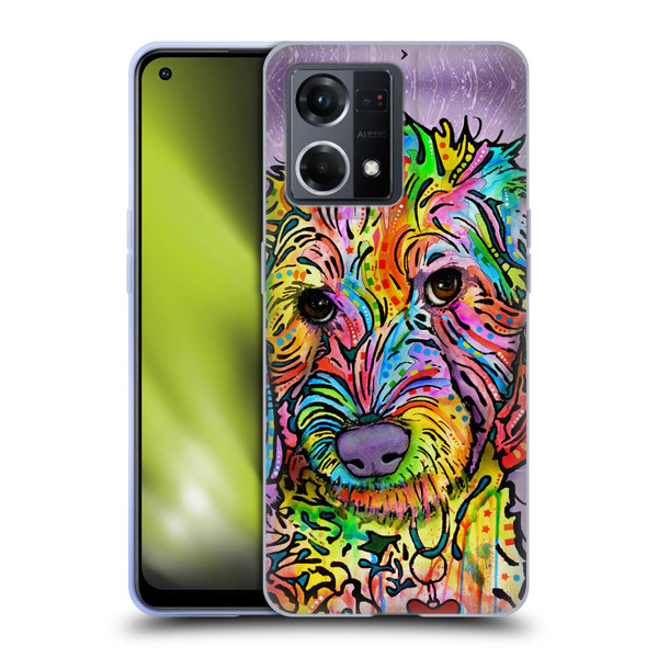 Dean Russo Dogs 3 Sweet Poodle Soft Gel Case for OPPO Reno8 4G