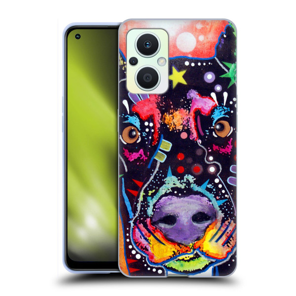 Dean Russo Dogs 3 Doberman Soft Gel Case for OPPO Reno8 Lite