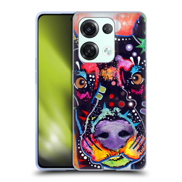 Dean Russo Dogs 3 Doberman Soft Gel Case for OPPO Reno8 Pro