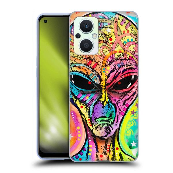 Dean Russo Pop Culture Alien Soft Gel Case for OPPO Reno8 Lite