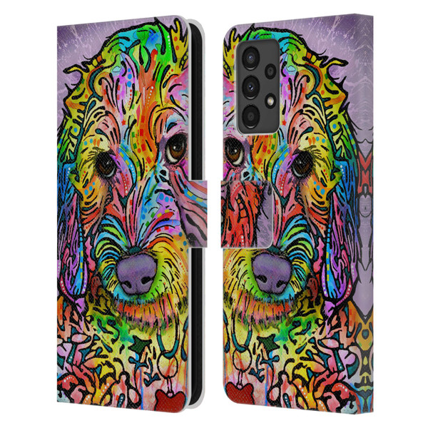 Dean Russo Dogs 3 Sweet Poodle Leather Book Wallet Case Cover For Samsung Galaxy A13 (2022)