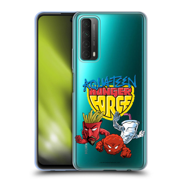 Aqua Teen Hunger Force Graphics Group Soft Gel Case for Huawei P Smart (2021)