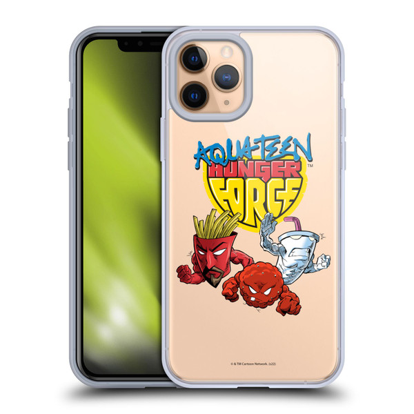 Aqua Teen Hunger Force Graphics Group Soft Gel Case for Apple iPhone 11 Pro