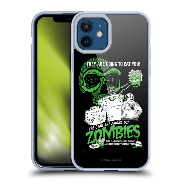 Aqua Teen Hunger Force Graphics They Are Going To Eat You Soft Gel Case for Apple iPhone 12 / iPhone 12 Pro