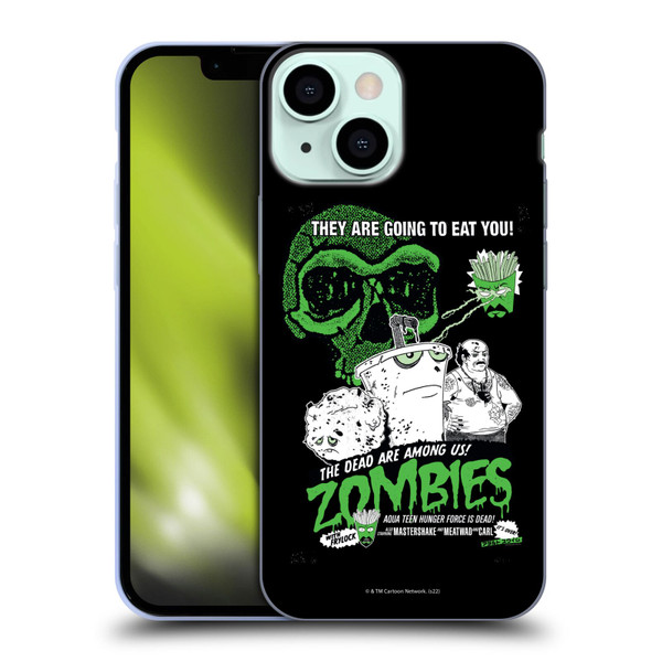 Aqua Teen Hunger Force Graphics They Are Going To Eat You Soft Gel Case for Apple iPhone 13 Mini