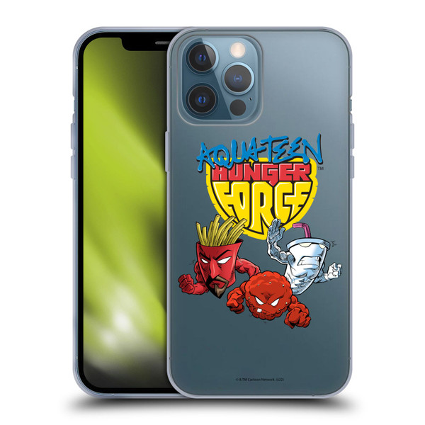 Aqua Teen Hunger Force Graphics Group Soft Gel Case for Apple iPhone 13 Pro Max