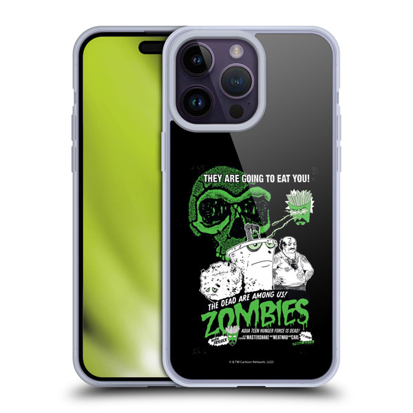Aqua Teen Hunger Force Graphics They Are Going To Eat You Soft Gel Case for Apple iPhone 14 Pro Max
