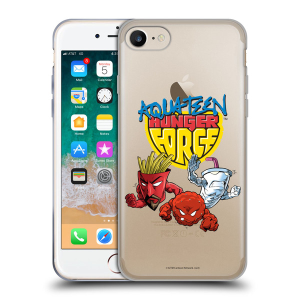Aqua Teen Hunger Force Graphics Group Soft Gel Case for Apple iPhone 7 / 8 / SE 2020 & 2022